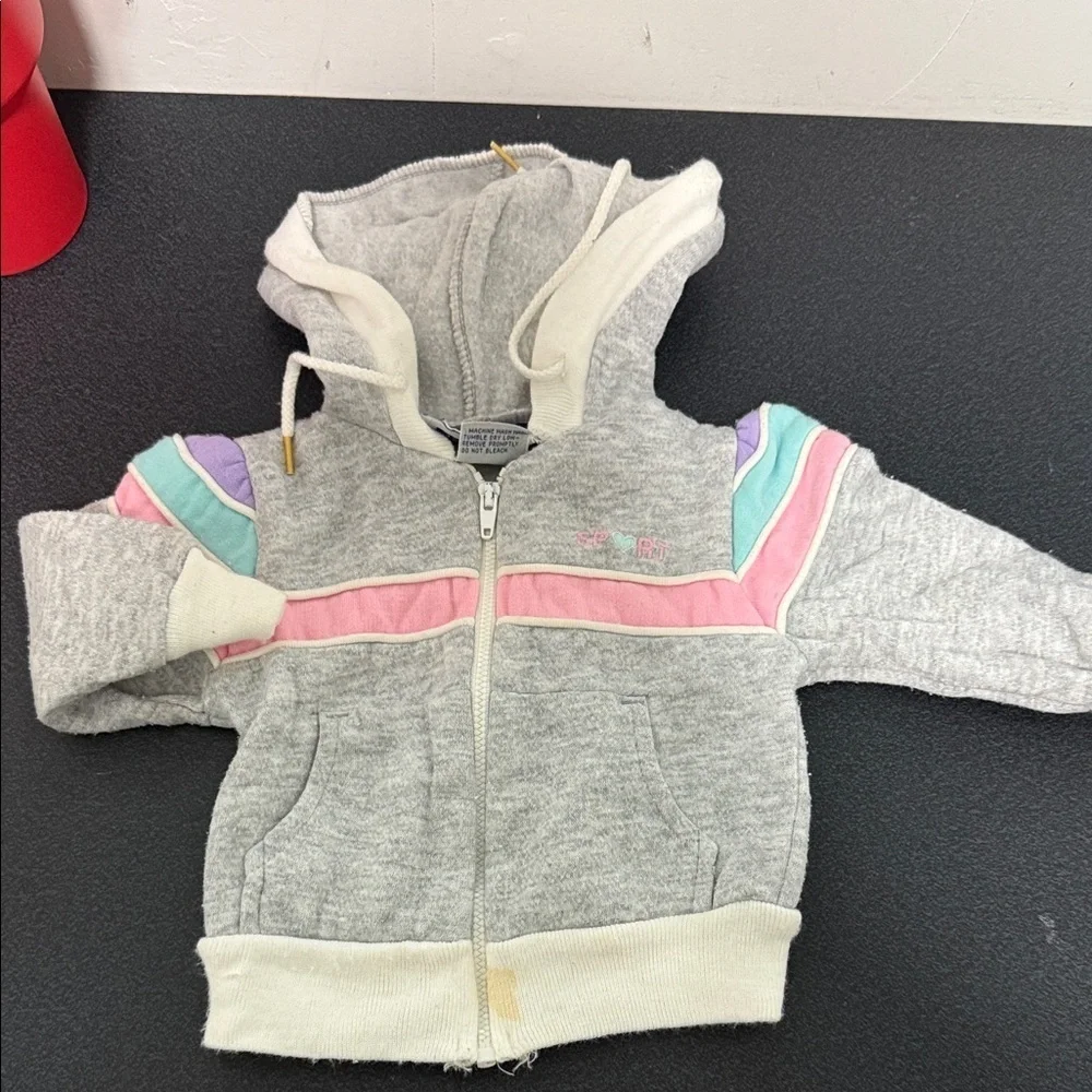 Kids' Gray Hoodie 90’s 80’s vintage